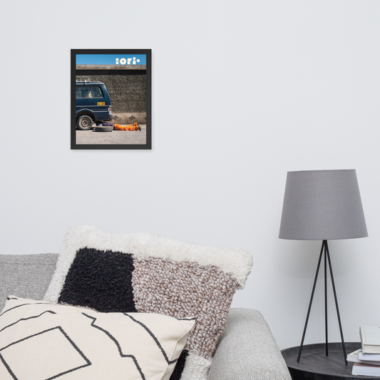 Issue 01 Framed Cover Art