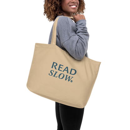 Read Slow Tote by Natalie Dupille - Large